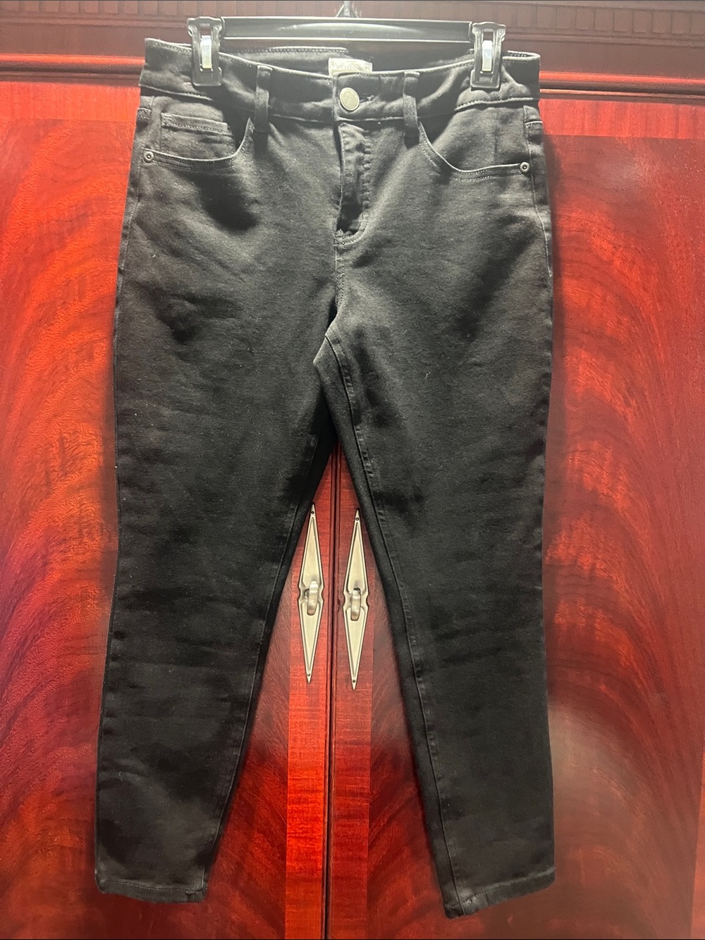 Westbound Women’s Straight Leg Black Jeans